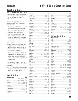 Preview for 13 page of Yamaha YHT-15 Quick Connect Manual