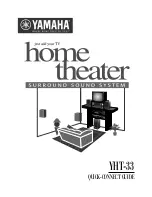 Preview for 1 page of Yamaha YHT-33 Quick Connect Manual