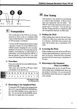 Preview for 9 page of Yamaha YPP-45 Owner'S Manual