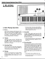 Preview for 7 page of Yamaha YPP-55 Owner'S Manual