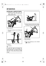 Preview for 41 page of Yamaha YS928J Owner'S Manual