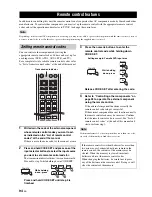 Preview for 98 page of Yamaha YSP-3050 - Digital Sound Projector Home Theater... Owner'S Manual