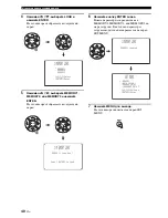 Preview for 42 page of Yamaha YSP-500 Owner'S Manual