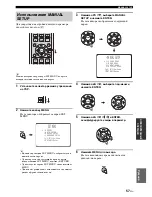 Preview for 59 page of Yamaha YSP-500 Owner'S Manual