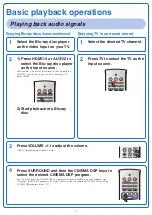 Preview for 7 page of Yamaha YSP-5100BL Quick Reference Manual