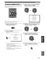 Preview for 151 page of Yamaha YSP-600 Owner'S Manual