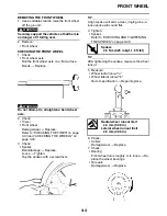 Preview for 132 page of Yamaha YZ 2016 Series Owner'S Service Manual