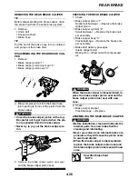 Preview for 154 page of Yamaha YZ 2016 Series Owner'S Service Manual