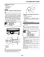 Preview for 231 page of Yamaha YZ 2016 Series Owner'S Service Manual