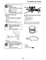 Preview for 233 page of Yamaha YZ 2016 Series Owner'S Service Manual