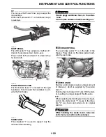 Preview for 34 page of Yamaha YZ 2023 Series Owner'S Service Manual