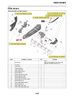 Preview for 138 page of Yamaha YZ 2023 Series Owner'S Service Manual