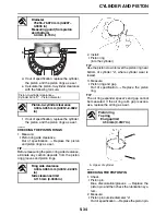 Preview for 221 page of Yamaha YZ 2023 Series Owner'S Service Manual