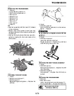 Preview for 260 page of Yamaha YZ 2023 Series Owner'S Service Manual