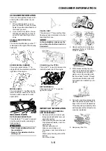 Preview for 16 page of Yamaha YZ125 2015 Owner'S Service Manual