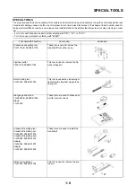 Preview for 18 page of Yamaha YZ125 2015 Owner'S Service Manual