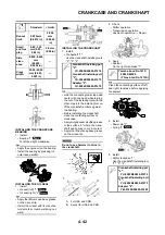 Preview for 105 page of Yamaha YZ125 2015 Owner'S Service Manual