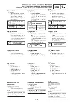 Preview for 279 page of Yamaha YZ125(V) Owner'S Service Manual