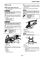 Preview for 86 page of Yamaha YZ250 2021 Owner'S Manual