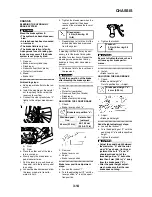 Preview for 60 page of Yamaha YZ250F 2009 Owner'S Service Manual