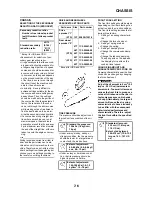 Preview for 183 page of Yamaha YZ250F 2009 Owner'S Service Manual