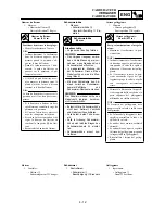 Preview for 279 page of Yamaha YZ250F(N)/LC Owner'S Service Manual