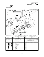 Preview for 350 page of Yamaha YZ250F(N)/LC Owner'S Service Manual