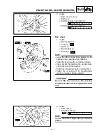 Preview for 466 page of Yamaha YZ250F(N)/LC Owner'S Service Manual