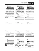 Preview for 533 page of Yamaha YZ250F(P)/LC Owner'S Service Manual