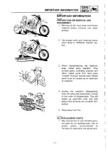 Preview for 30 page of Yamaha YZ400FL Service Manual