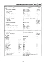 Preview for 77 page of Yamaha YZ400FL Service Manual