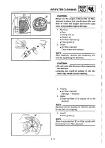 Preview for 162 page of Yamaha YZ400FL Service Manual