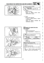 Preview for 196 page of Yamaha YZ400FL Service Manual