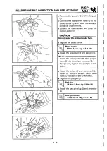 Preview for 198 page of Yamaha YZ400FL Service Manual