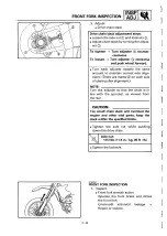 Preview for 206 page of Yamaha YZ400FL Service Manual