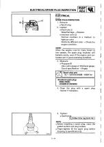 Preview for 228 page of Yamaha YZ400FL Service Manual