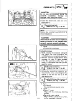 Preview for 280 page of Yamaha YZ400FL Service Manual