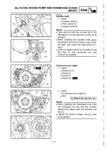 Preview for 334 page of Yamaha YZ400FL Service Manual