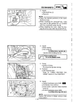 Preview for 368 page of Yamaha YZ400FL Service Manual