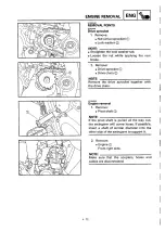 Preview for 376 page of Yamaha YZ400FL Service Manual