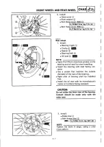 Preview for 420 page of Yamaha YZ400FL Service Manual