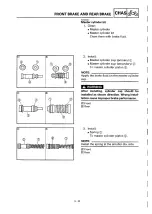 Preview for 446 page of Yamaha YZ400FL Service Manual