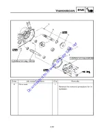 Preview for 104 page of Yamaha ZUMA YW50T Service Manual