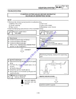 Preview for 168 page of Yamaha ZUMA YW50T Service Manual