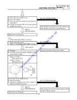 Preview for 189 page of Yamaha ZUMA YW50T Service Manual