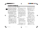 Preview for 8 page of Yamaha Zuma YW50X Owner'S Manual