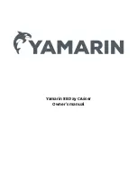 Preview for 3 page of YAMARIN 88 Day Cruiser Owner'S Manual