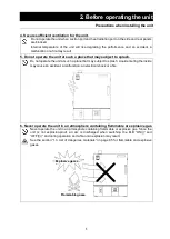 Preview for 8 page of Yamato DKG610 Instruction Manual