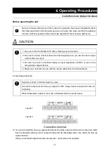 Preview for 40 page of Yamato DKG610 Instruction Manual