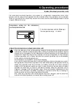 Preview for 42 page of Yamato DKG610 Instruction Manual